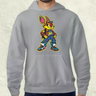Hip Hop nyuszi v19 férfi pulóver