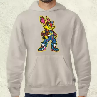 Hip Hop nyuszi v19 férfi pulóver