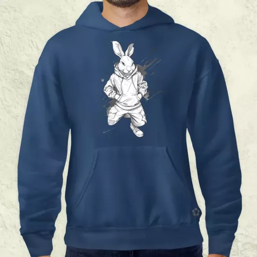 Laza nyuszi v4 férfi pulóver