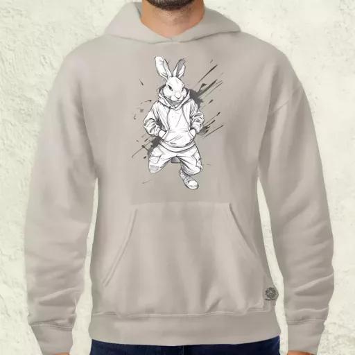 Laza nyuszi v4 férfi pulóver