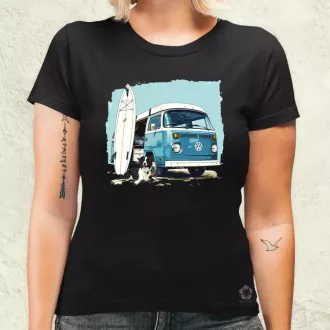 Campervan vibe v2 női póló