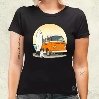 Campervan vibe v4 női póló