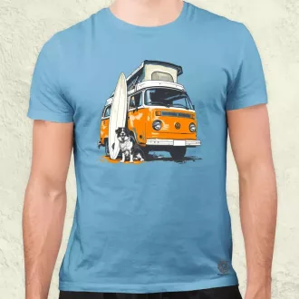 Campervan vibe v6 férfi póló