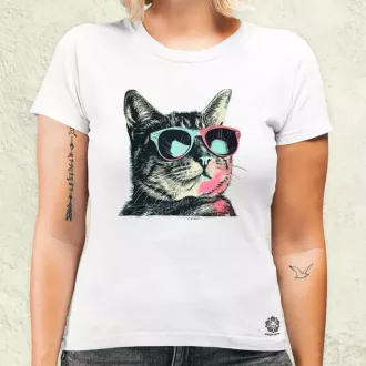 Barokk punk cica v2 női póló