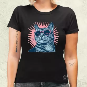 Barokk punk cica v8 női póló