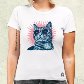 Barokk punk cica v8 női póló