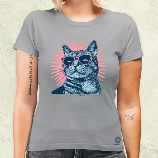 Barokk punk cica v8 női póló