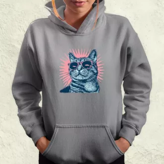 Barokk punk cica v8 női pulóver