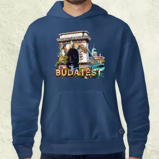 Budapest absztrakt v16 férfi pulóver