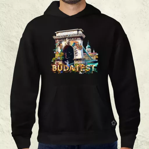 Budapest absztrakt v16 férfi pulóver