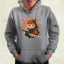 Ninja macska v4 női pulóver