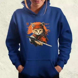Ninja macska v4 női pulóver