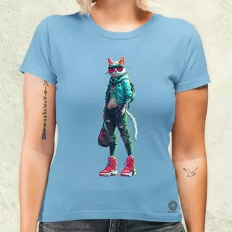 Valorant art macska v1 női póló