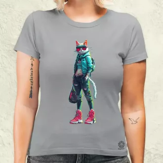 Valorant art macska v1 női póló