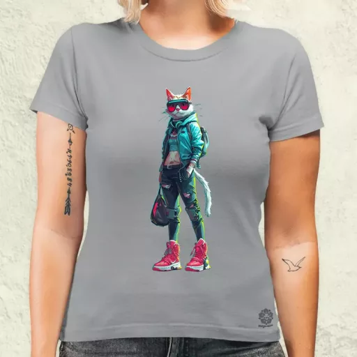 Valorant art macska v1 női póló