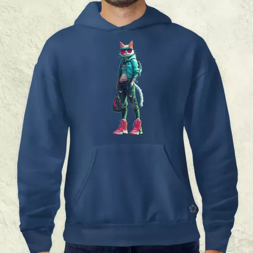 Valorant art macska v1 férfi pulóver