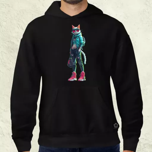 Valorant art macska v1 férfi pulóver