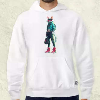 Valorant art macska v1 férfi pulóver