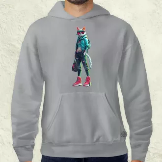 Valorant art macska v1 férfi pulóver