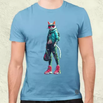 Valorant art macska v1 férfi póló