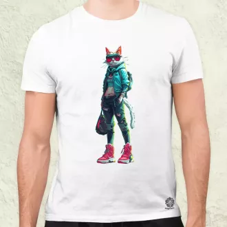 Valorant art macska v1 férfi póló