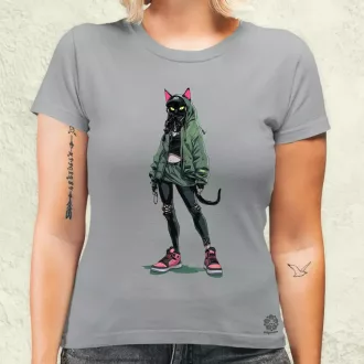 Valorant art macska v3 női póló