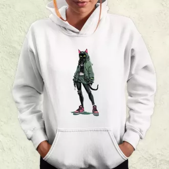 Valorant art macska v3 női pulóver