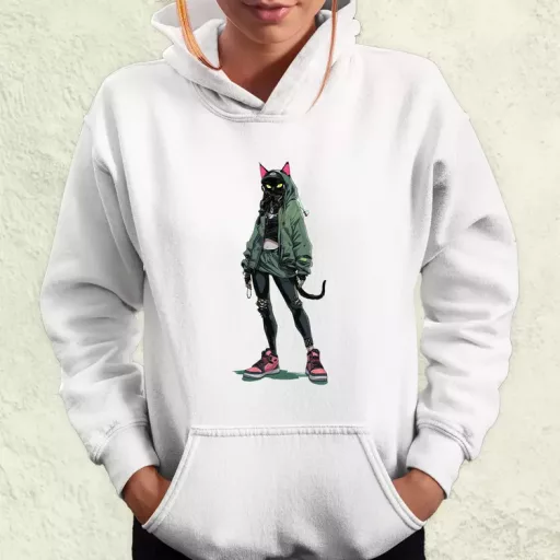 Valorant art macska v3 női pulóver