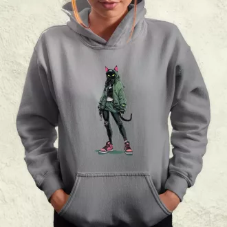 Valorant art macska v3 női pulóver