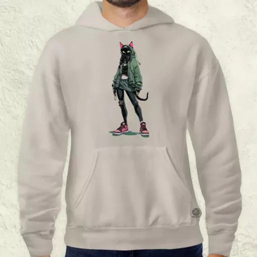 Valorant art macska v3 férfi pulóver