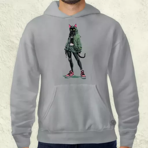 Valorant art macska v3 férfi pulóver