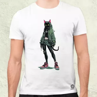 Valorant art macska v3 férfi póló