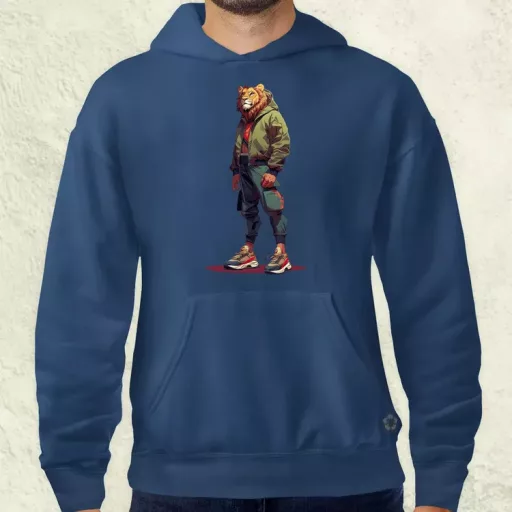 Valorant art oroszlán v1 férfi pulóver