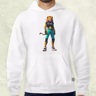 Valorant art oroszlán v2 férfi pulóver