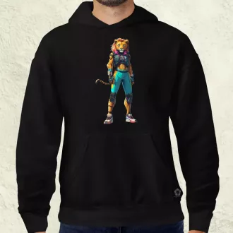 Valorant art oroszlán v2 férfi pulóver