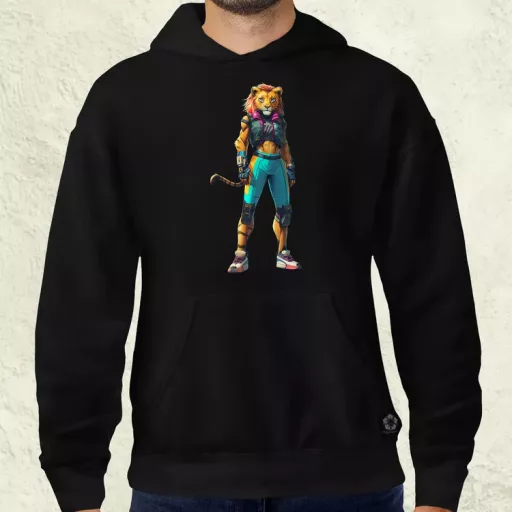 Valorant art oroszlán v2 férfi pulóver