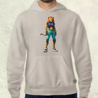 Valorant art oroszlán v2 férfi pulóver