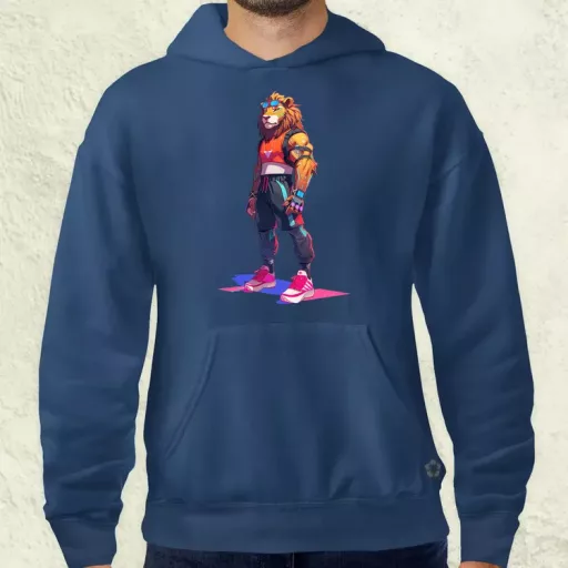 Valorant art oroszlán v3 férfi pulóver