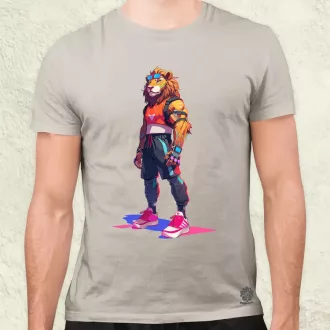 Valorant art oroszlán v3 férfi póló