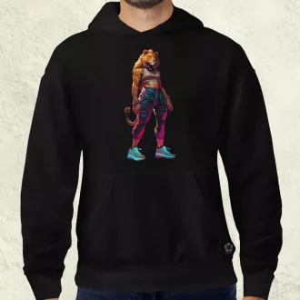 Valorant art oroszlán v4 férfi pulóver