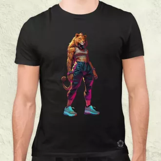 Valorant art oroszlán v4 férfi póló