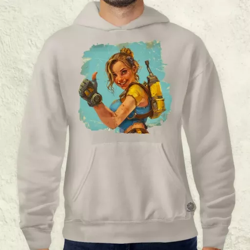 Fallout Lucy fanart v2 férfi pulóver