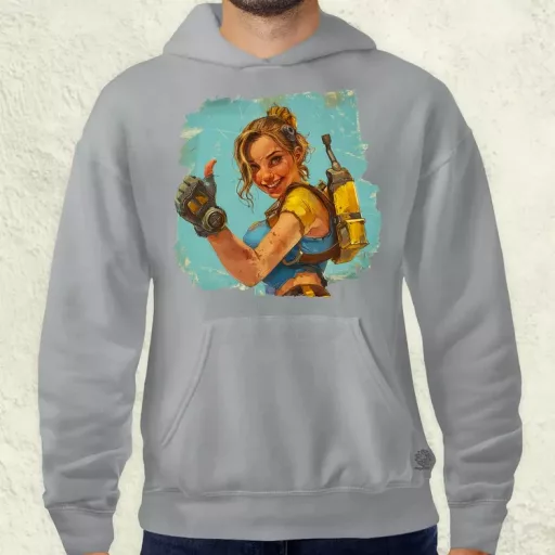 Fallout Lucy fanart v2 férfi pulóver