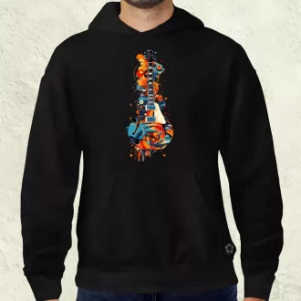 Graffiti gitár v1 férfi pulóver