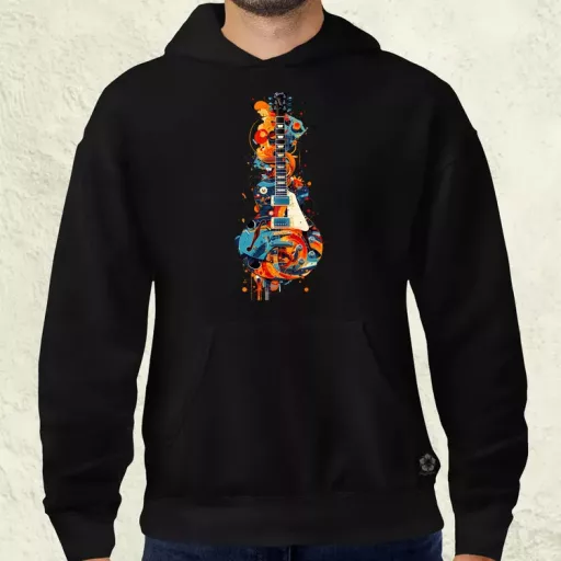 Graffiti gitár v1 férfi pulóver