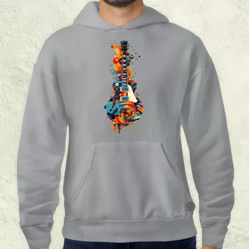 Graffiti gitár v1 férfi pulóver