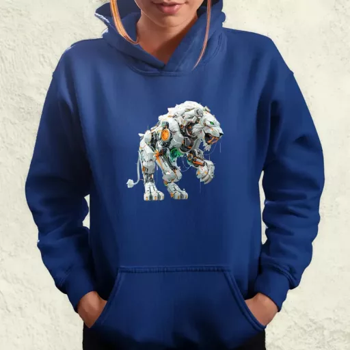 Kiborg oroszlán v3 női pulóver