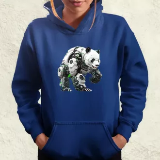 Kiborg panda v10 női pulóver