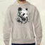 Kiborg panda v2 férfi pulóver