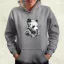 Kiborg panda v2 női pulóver
